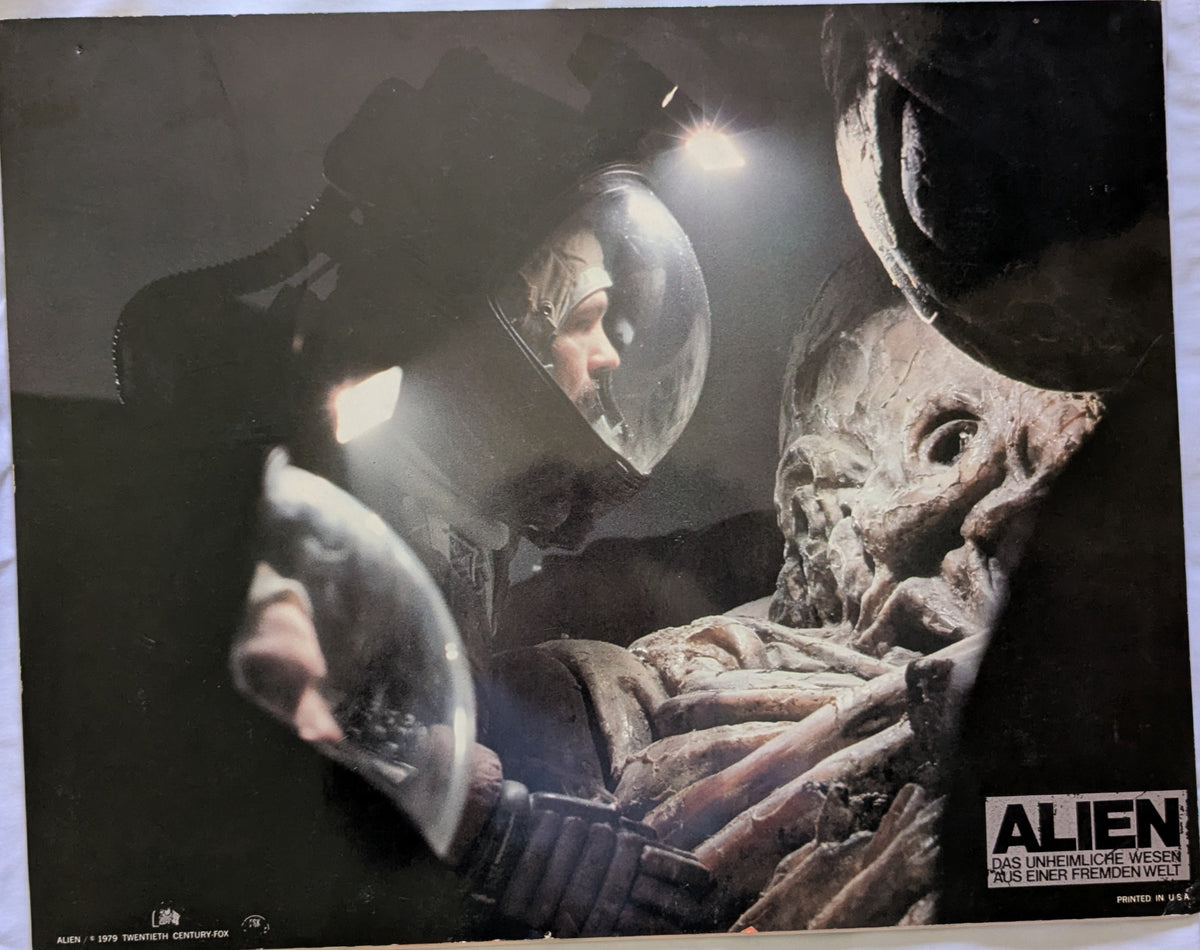 Alien Aushangfoto , SEHR (!) große dtsch. Lobby Card 1979 51 x 40,5 cm U.S.A - Motiv