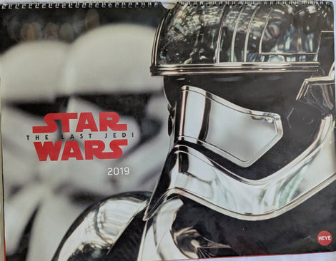 Star Wars The Last Jedi Kalender 2019 Heye deutsch 44 x 33 cm unbenutzt