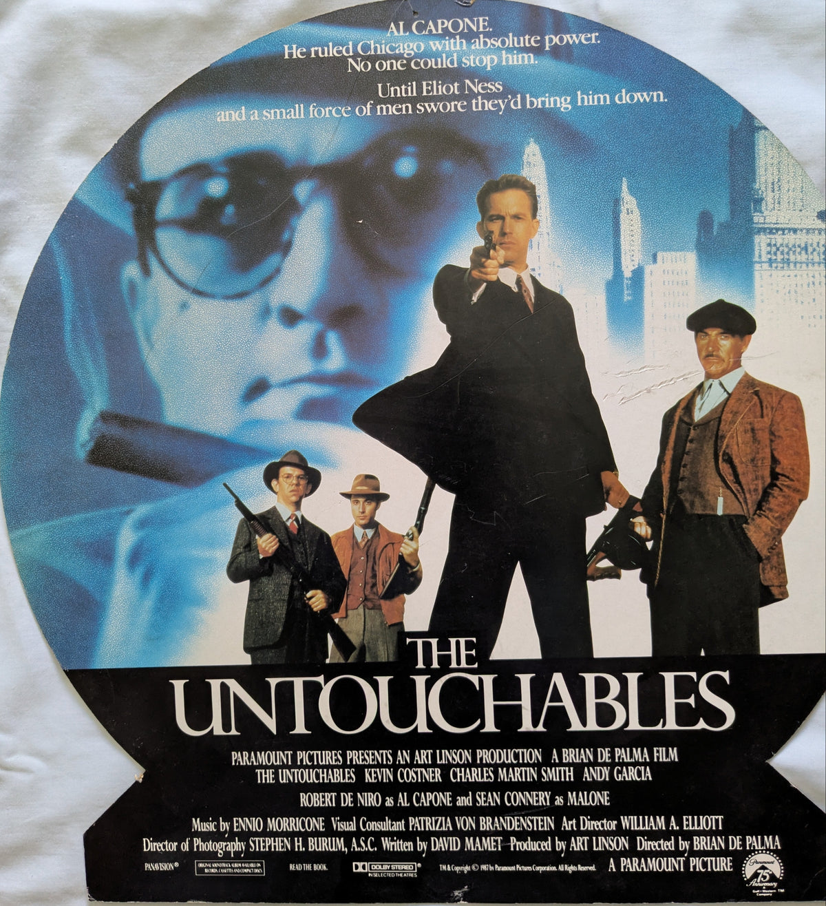 The Untouchables Cinema Display Hanger Werbehänger 43 cm