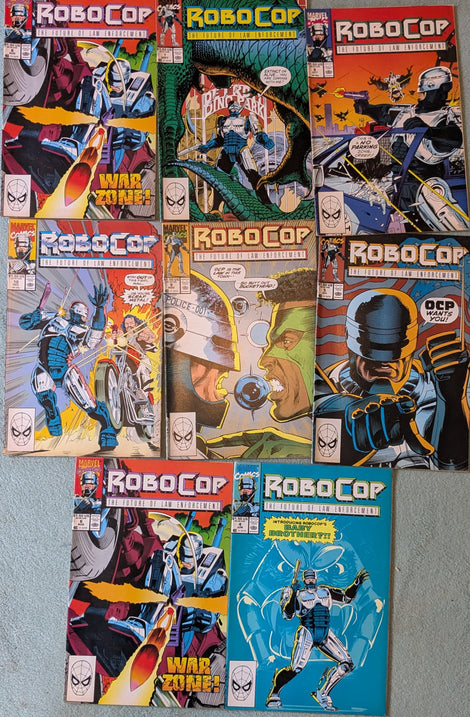 8 Robocop Marvel Comics, engl. , 1990