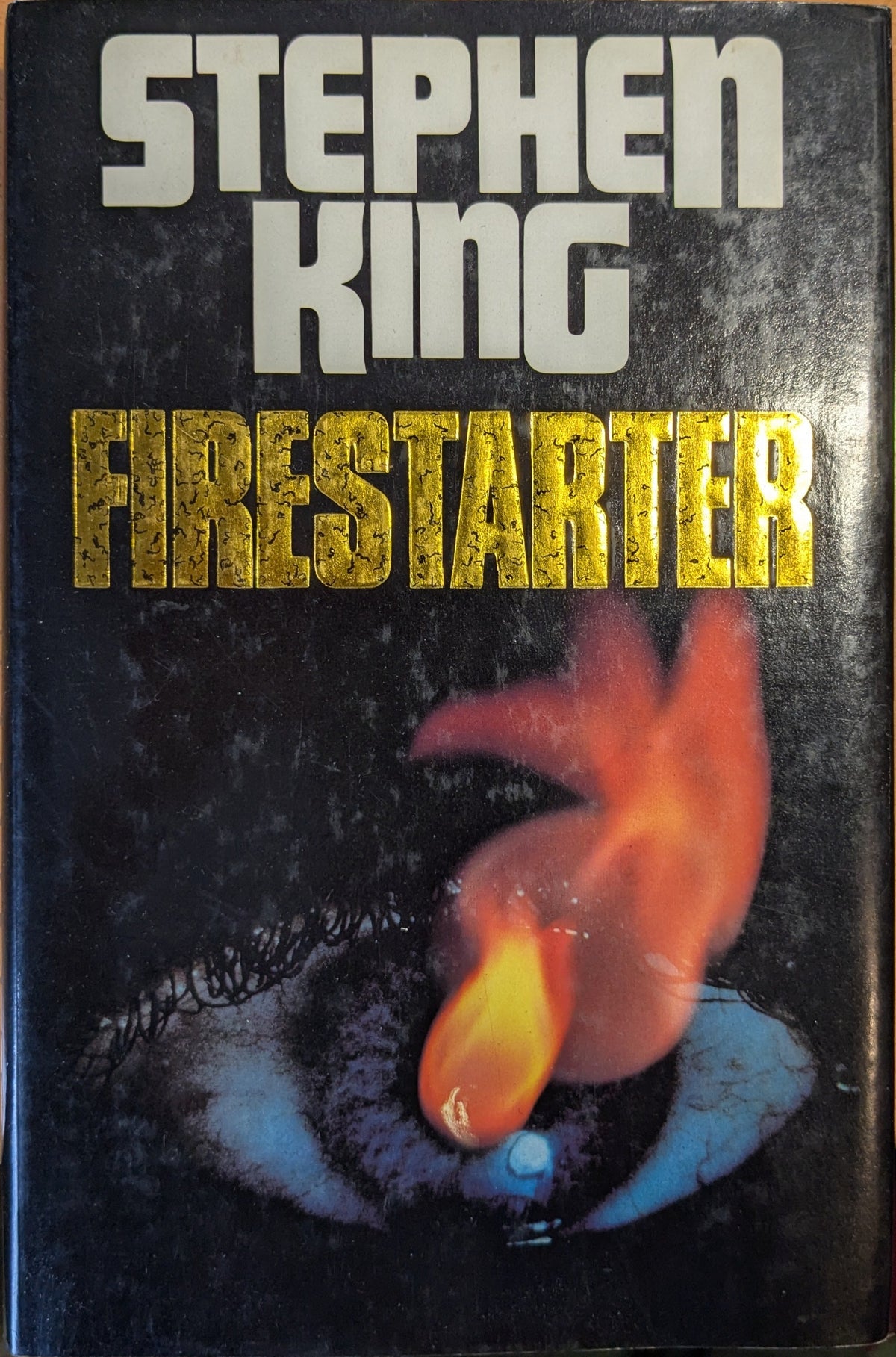 Firestarter - Stephen King MacDonald, Hardcover mit SU 1980, 1th. printing