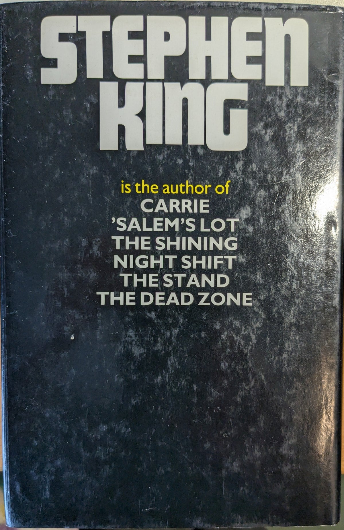 Firestarter - Stephen King MacDonald, Hardcover mit SU 1980, 1th. printing