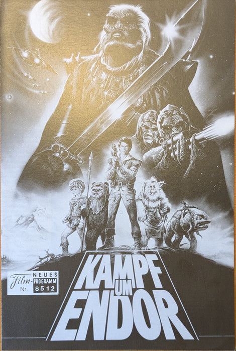 Kampf um Endor Filmprogramm NFP 8512