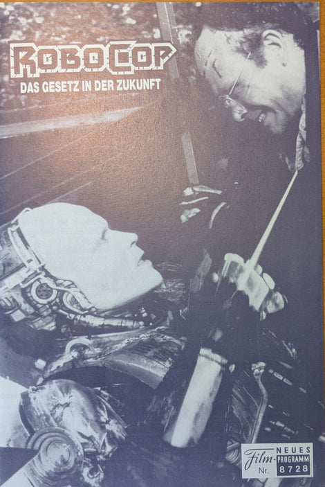 RoboCop - Das Gesetz der Zukunft Filmprogramm NFP 8728