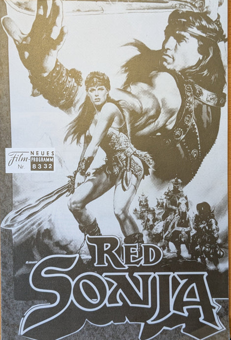 Red Sonja (Schwarzenegger) Filmprogramm NFP 8332