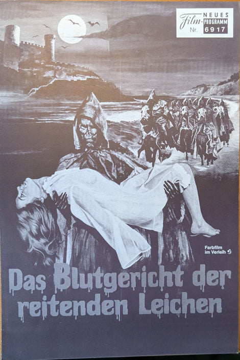 Das Blutgericht der reitenden Leichen Filmprogramm NFP 6917