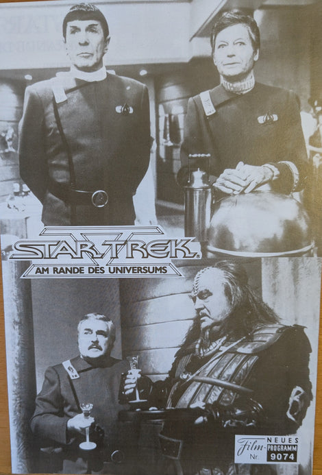 Star Trek V Am Rande des Universums  Filmprogramm NFP 9074