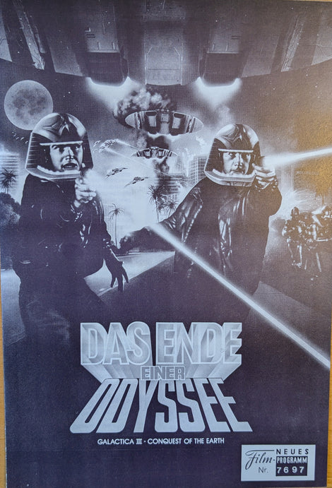 Das Ende einer Odyssee (Galactica) Filmprogramm NFP 7697