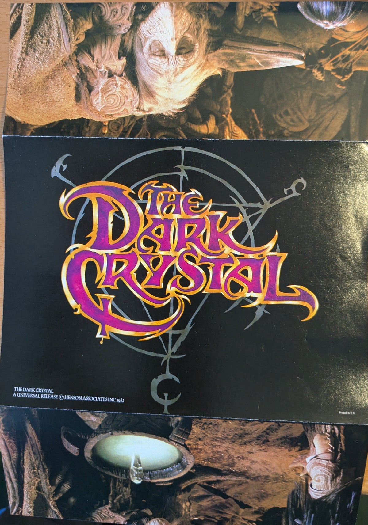 The Dark Crystal / Der dunkle Kristall - Flyer