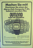 Outland (Connery) Casio F-82 Gewinnspiel - Flyer