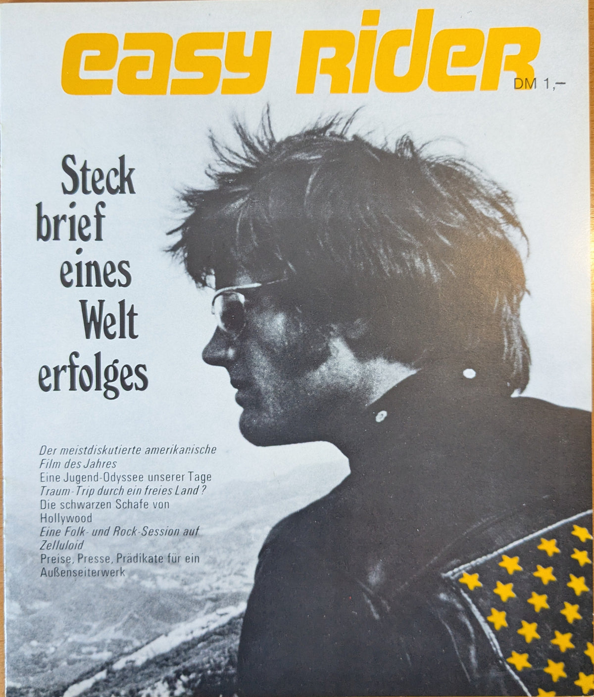 Easy Rider - Steckbrief eines Welterfolges Souvenirprogramm / 1. Auflage
