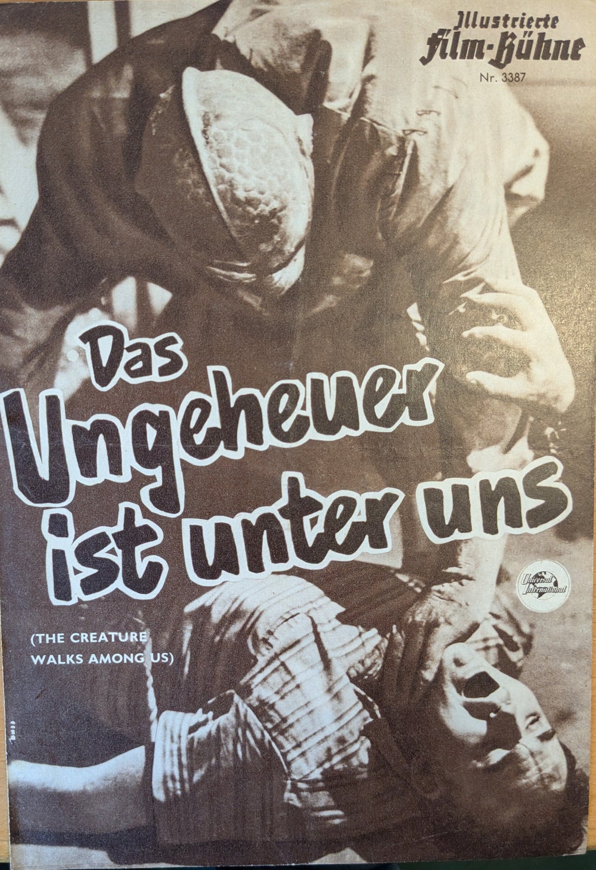 Das Ungeheuer ist unter uns Filmprogramm IFB 3387