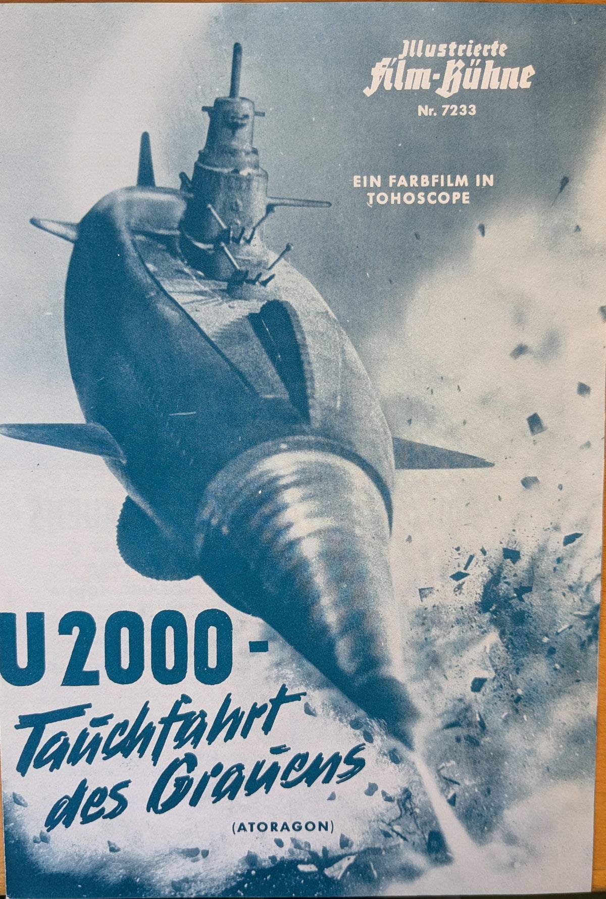 U 2000 Tauchfahrt des Grauens Filmprogramm IFB 7233