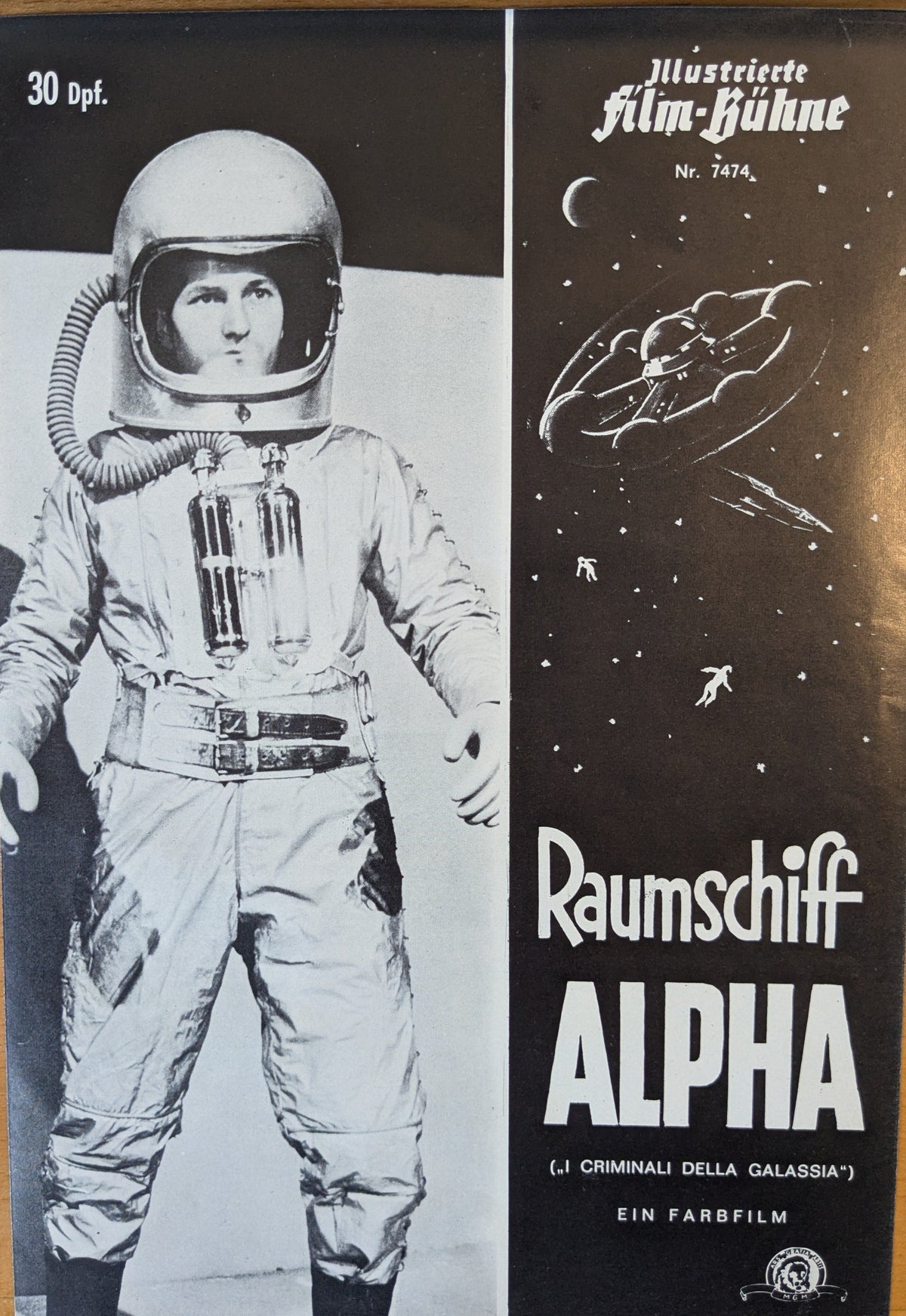 Raumschiff Alpha Filmprogramm IFB 7474