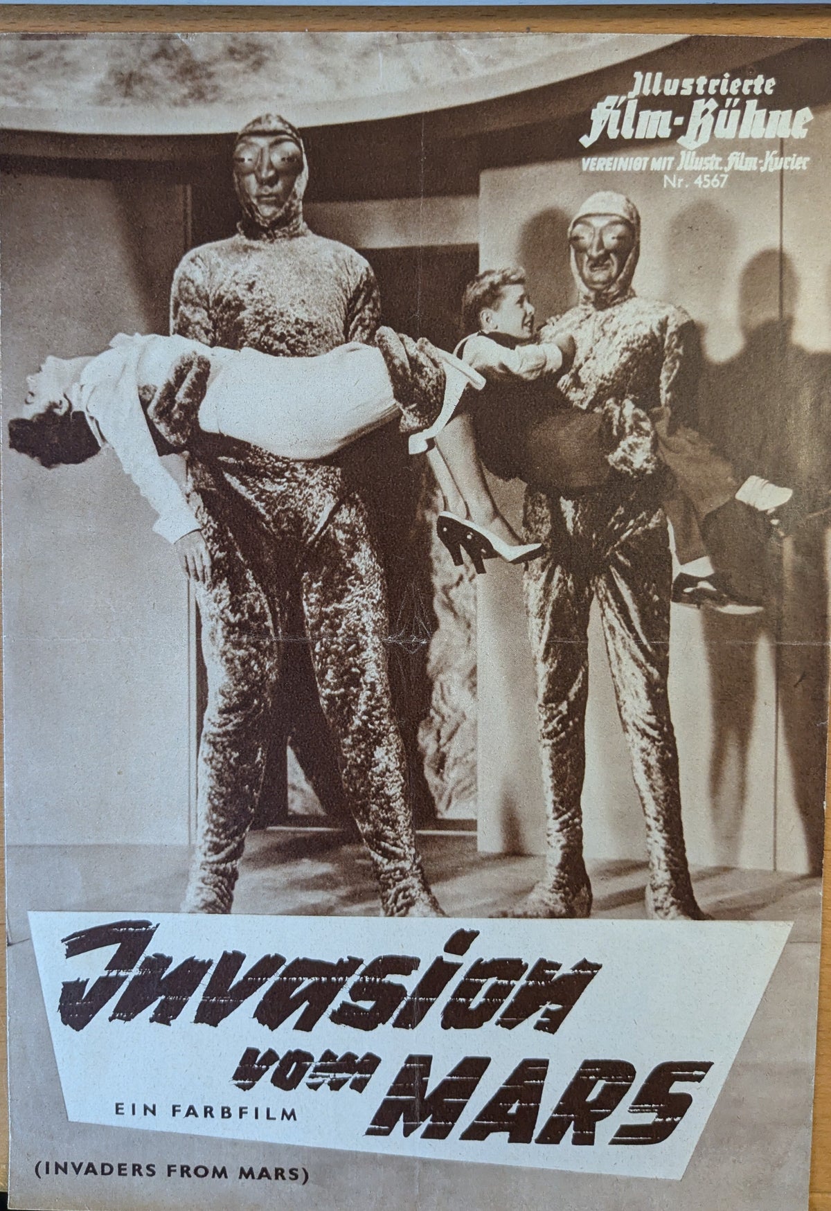 Invasion vom Mars Filmprogramm IFB 4567