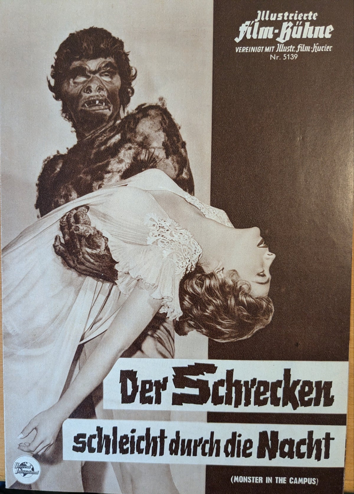 Der Schrecken schleicht durch die Nacht Filmprogramm IFB 5139
