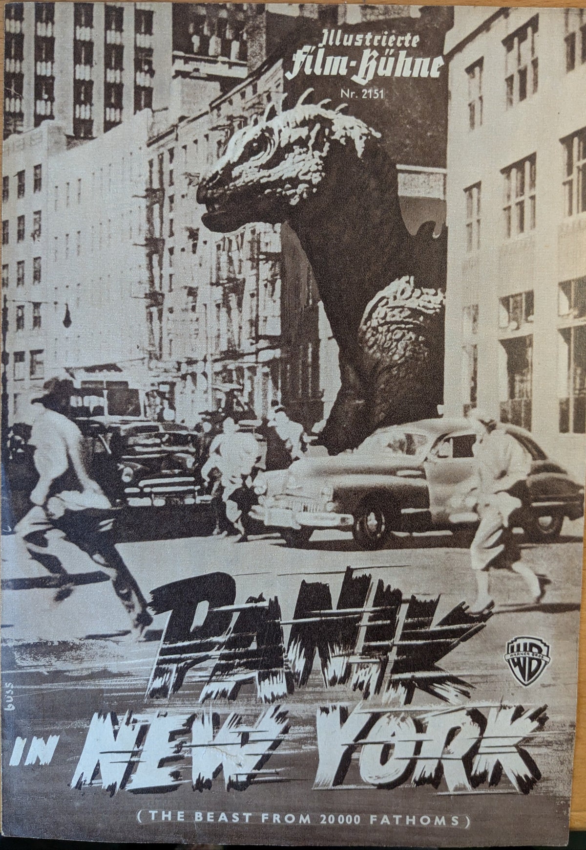 Panik in New York (Harryhausen) Filmprogramm IFB 2151