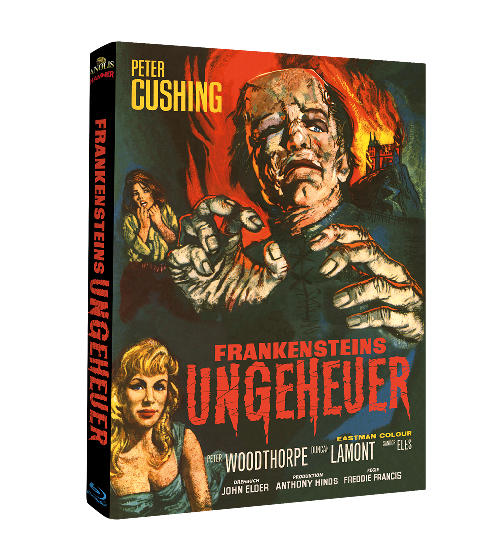 Frankensteins Ungeheuer;  Mediabook; Cover C  Auflage: 444 Stück