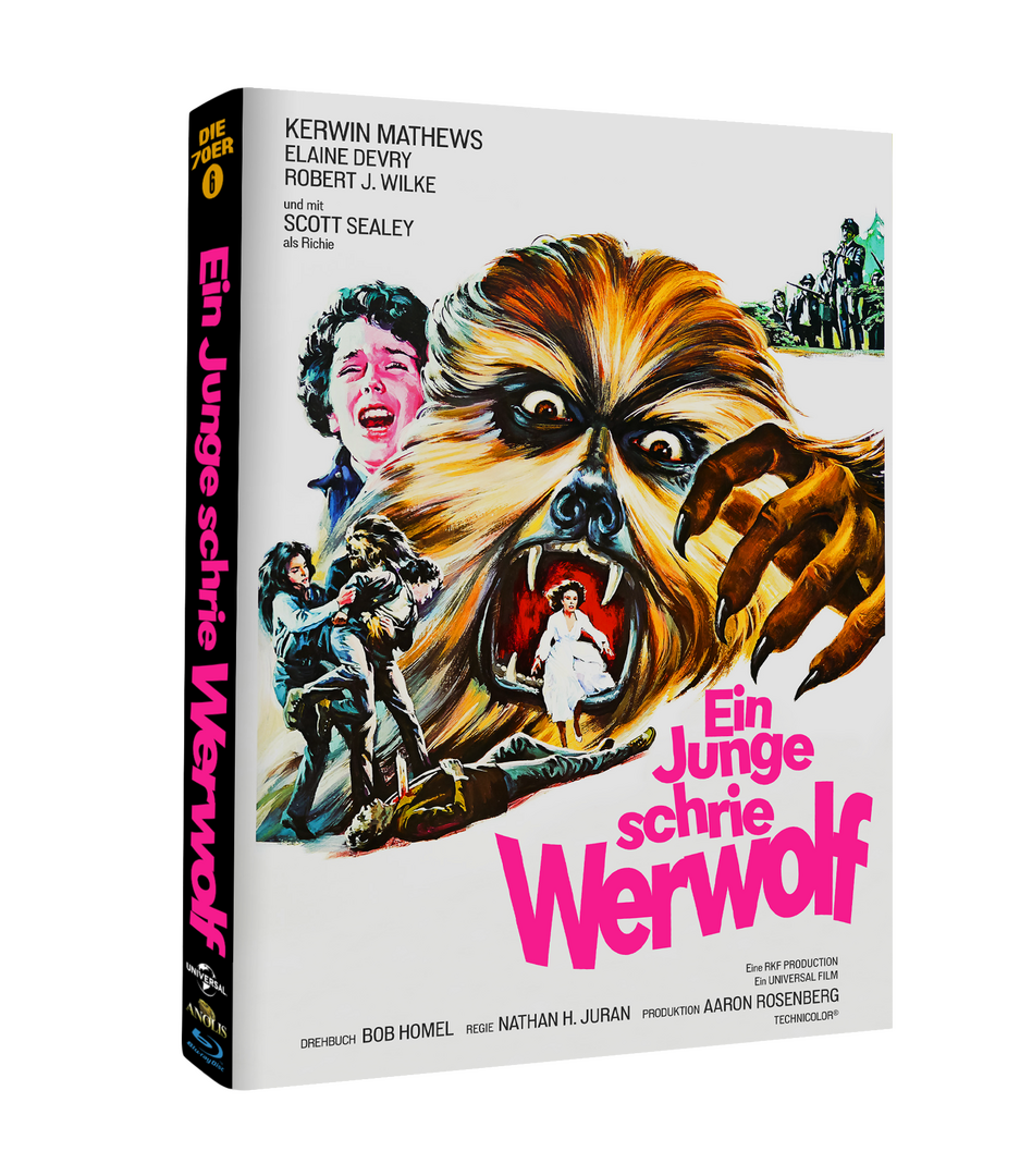 Ein Junge schrie Werwolf  Mediabook Blu-ray