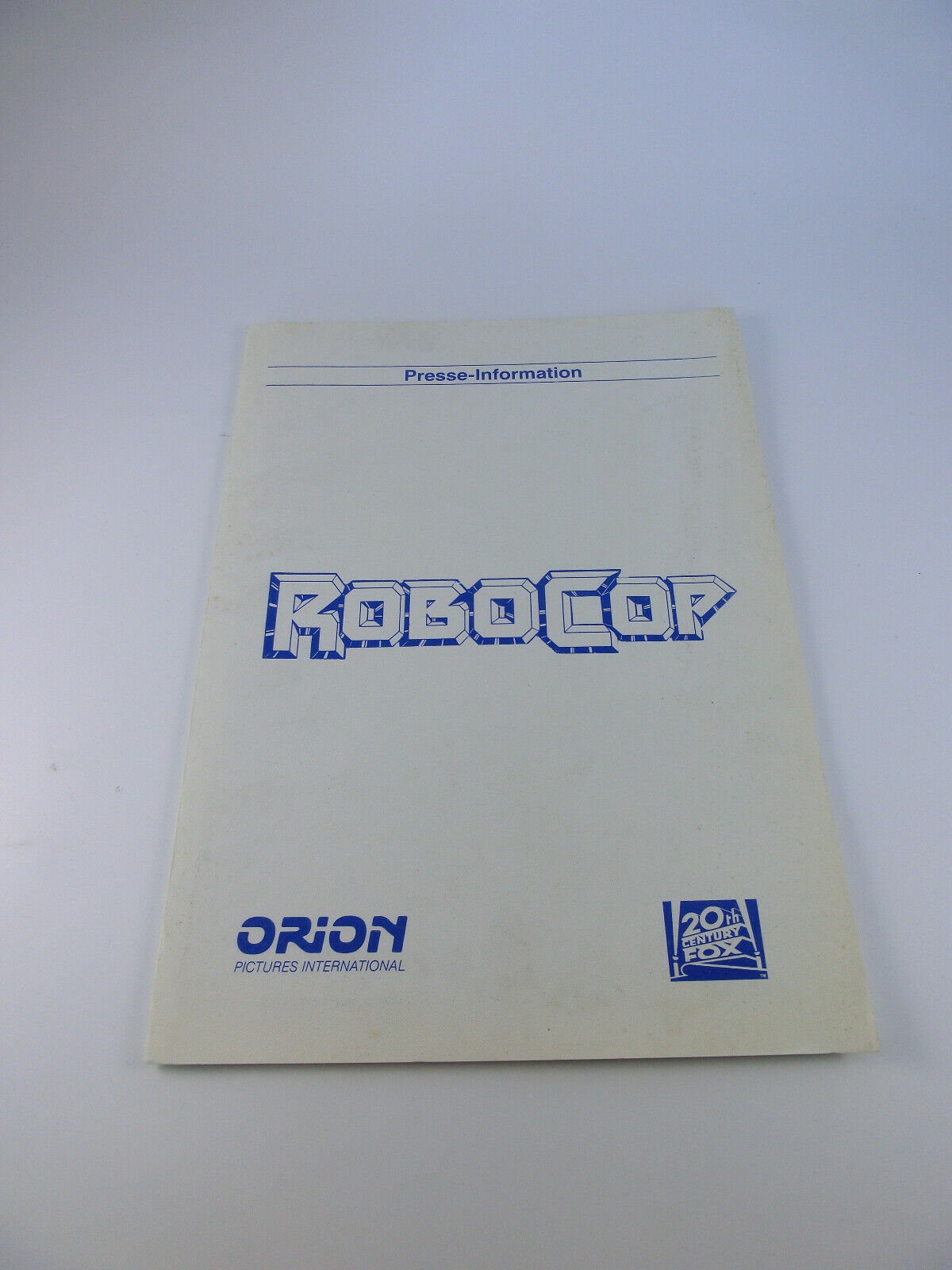 RoboCop Presseheft
