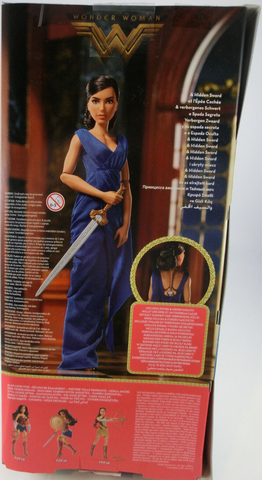 Wonder Woman - Prinzessin Diana & Hidden Sword, 30 cm Fashion Doll, Mattel, DC