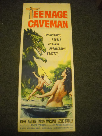 Teenage Caveman original U.S.Plakat 90 x 36 cm