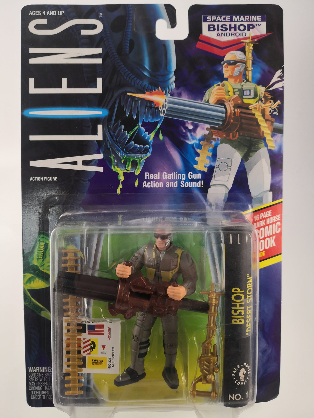 Aliens Bishop Action Figur, 10 cm, Kenner 1992 I Mini - Comic