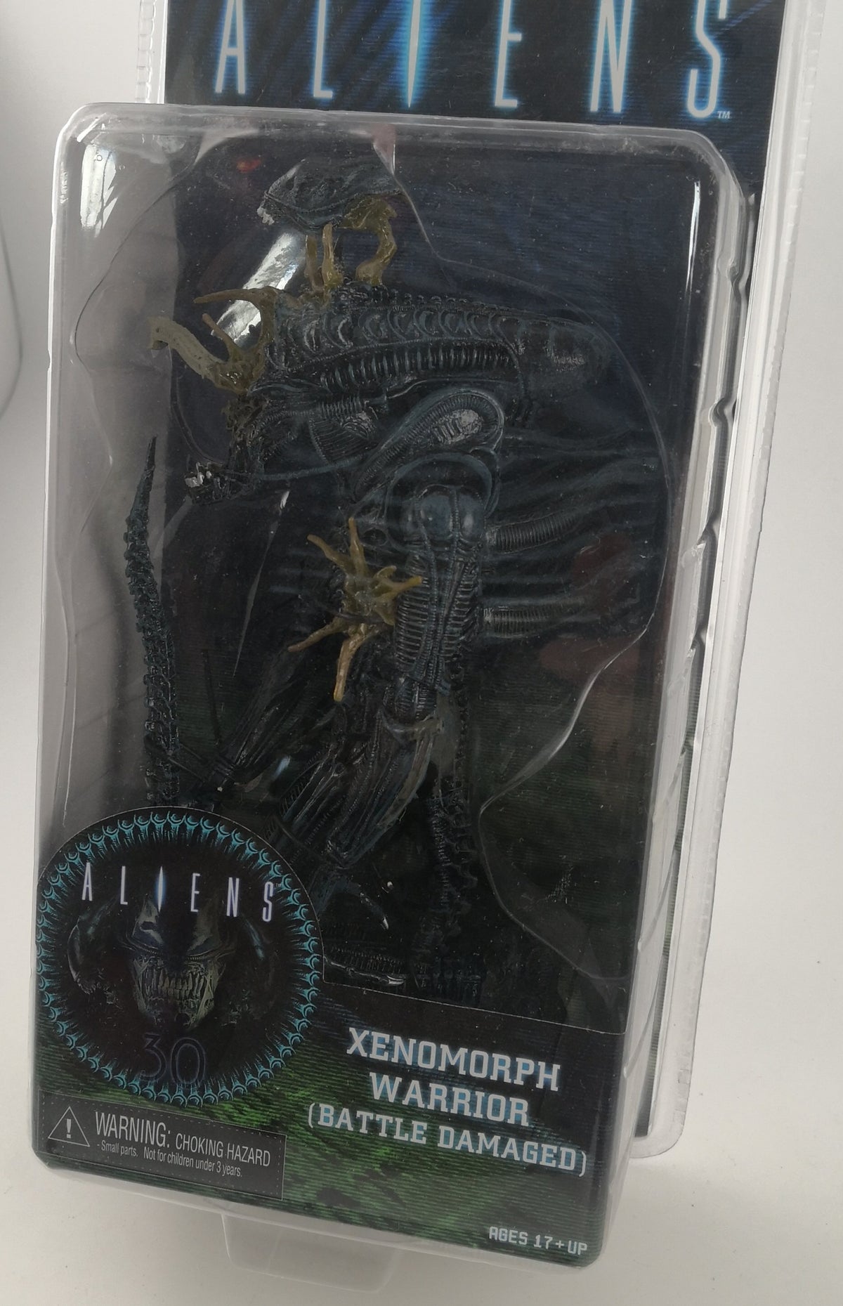 Aliens Xenomorph Warrior battle damaged Actionfigur  20 cm, Serie 12