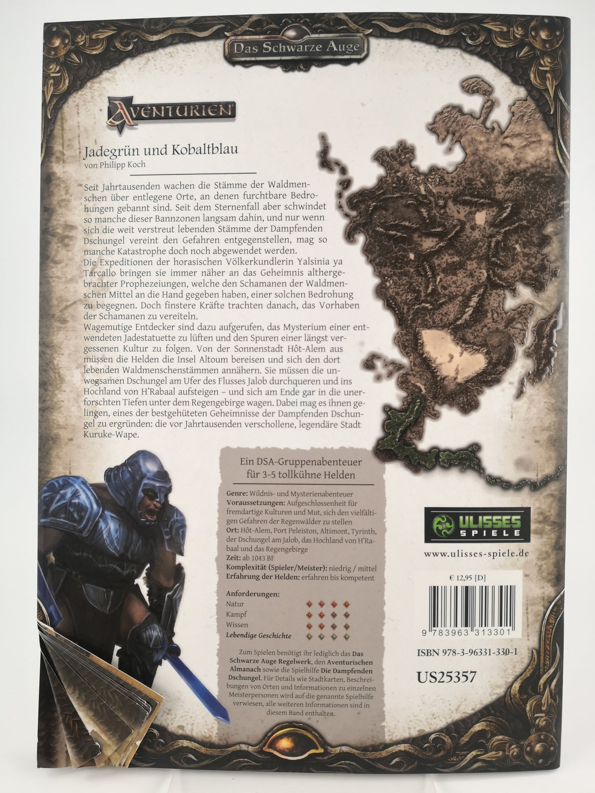 Das Schwarze Auge - DSA Jadegrün und Kobaltblau