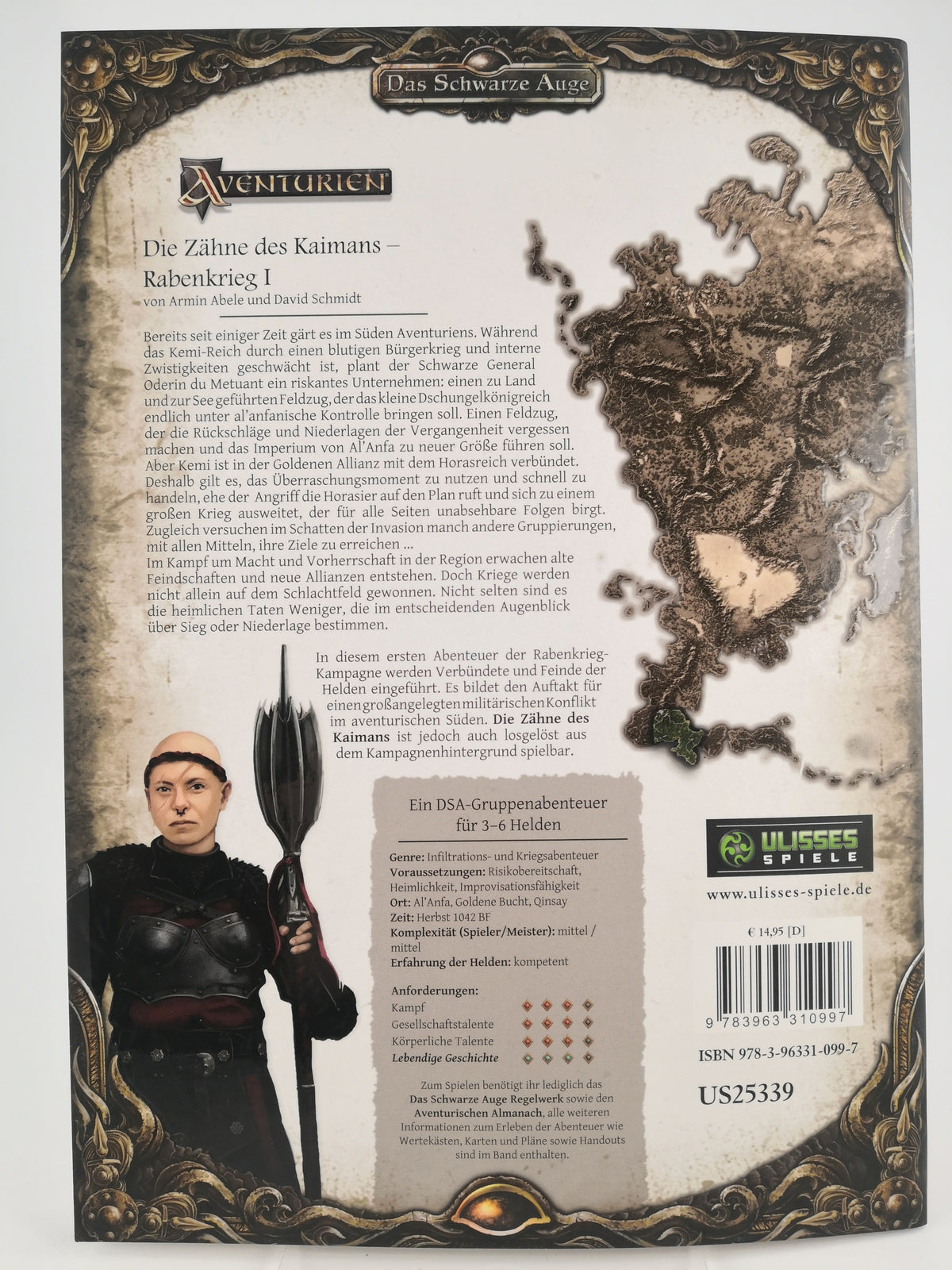 Das Schwarze Auge - DSA Rabenkrieg 1 - Die Zähne des Kaimans