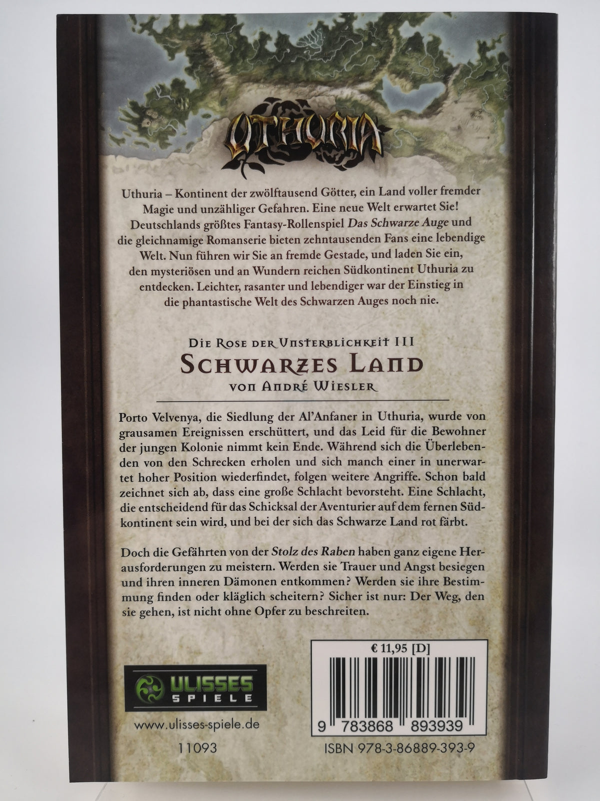 Das Schwarze Auge (DSA 146) Schwarzes Land Roman
