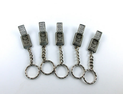 5er Set Star Trek Classic Communicator Schlüsselanhänger vintage