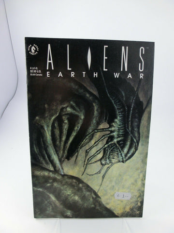 Aliens Earth War # 4 (of 4)  Dark Horse Comics  1990 , 1st printing,engl.