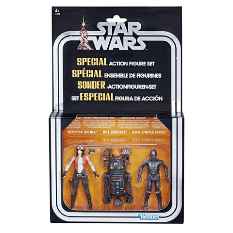 Star Wars Premium Vintage Collection Actionfiguren 3er-Pack Doctor Aphra Set Exclusive 10 cm