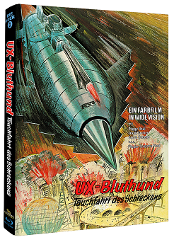 UX Bluthund - Tauchfahrt des Schreckens MEDIABOOK Cover A Blu-ray