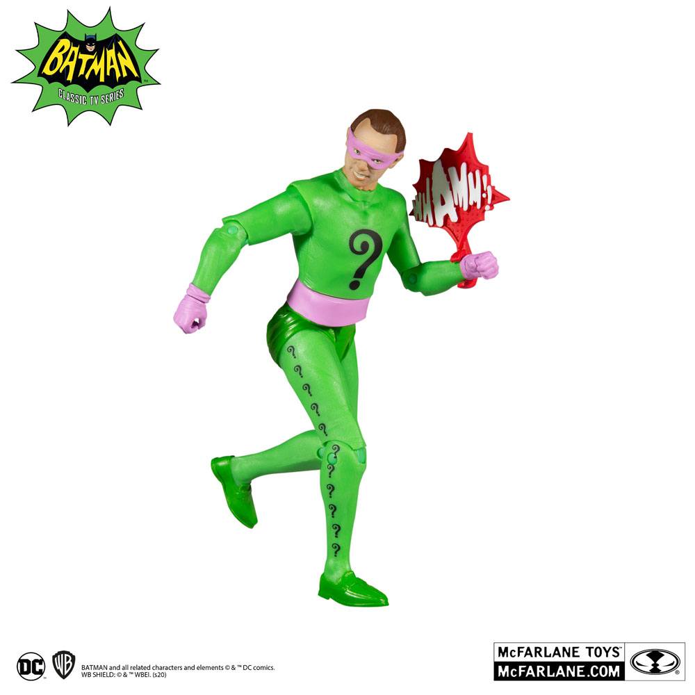 DC Retro Actionfigur Batman 66 The Riddler 15 cm
