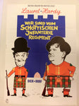 Laurel & Hardy, Wir sind vom schottischen Infanterie Regiment Plakat A1