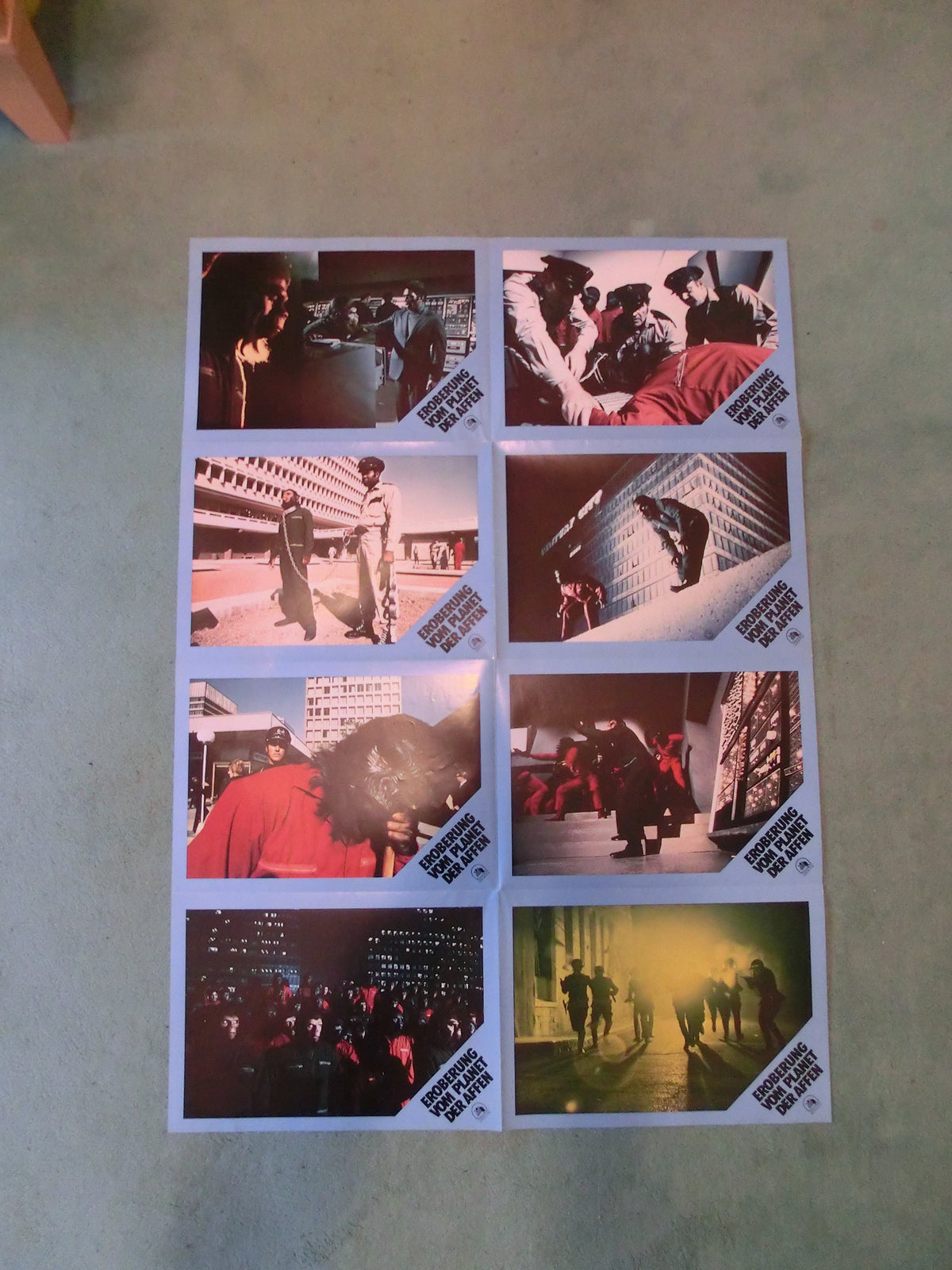 Eroberung vom Planet der Affen / Planet of Apes 8 AHFotos Lobby Cards