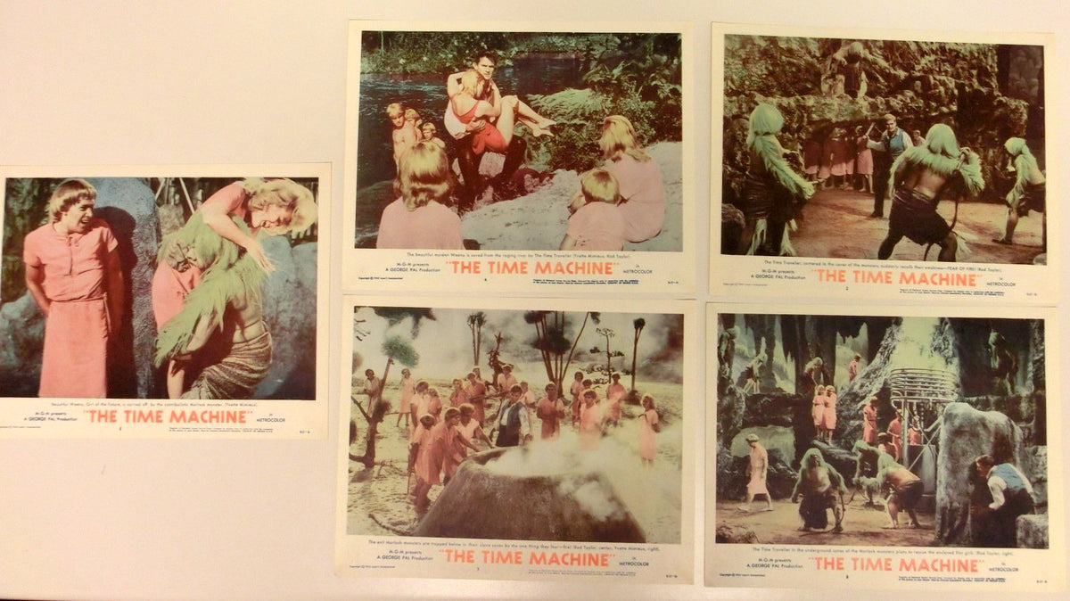 The Time Machine - Lobby cards Aushangfotos