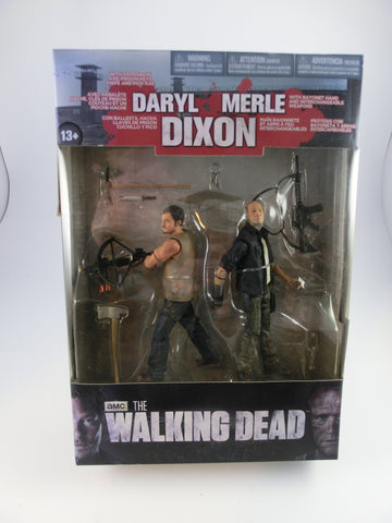 The Walking Dead Daryl u. Merle Dixon Actionfiguren Set
