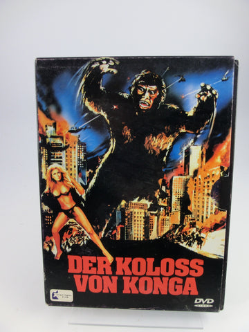 Der Koloss von Konga DVD im Schuber und Postkarte