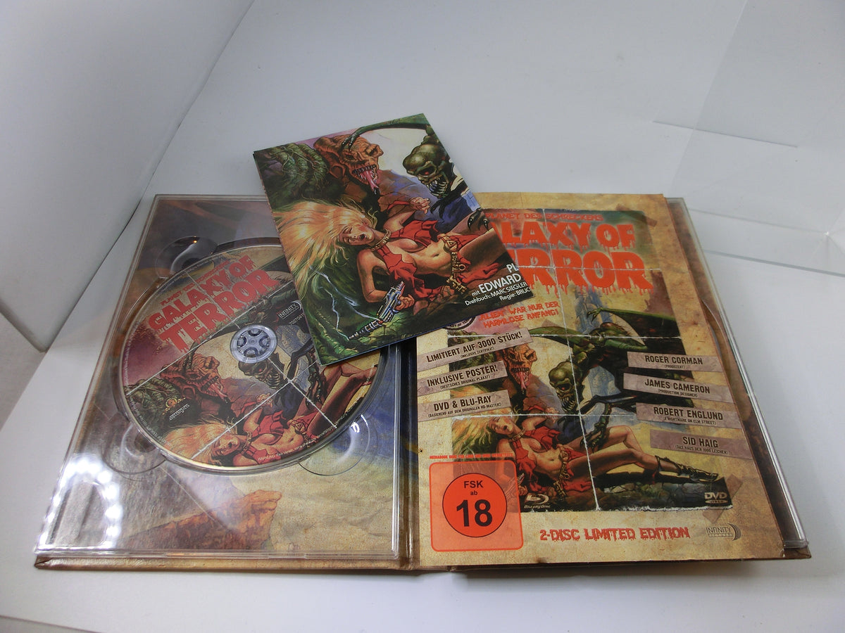 Galaxy of Terror (Planet des Schreckens) DVD + Blu-ray Mediabook