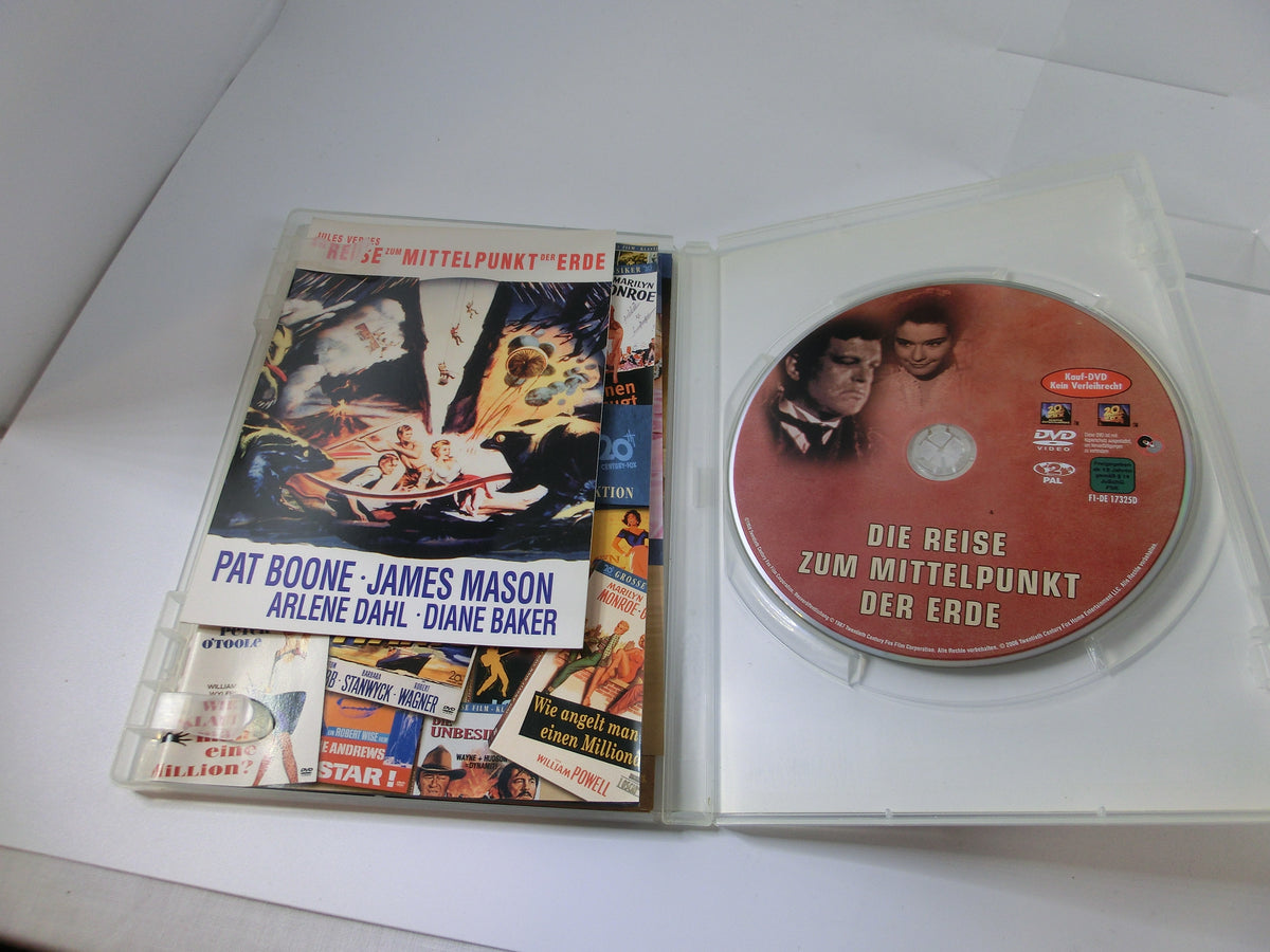 Die Reise zum Mittelpunkt der Erde DVD im Schuber + Postkarte