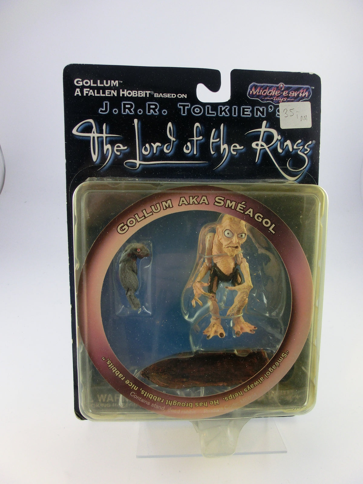 Herr der Ringe Gollum aka Smeagol, Action Figur 8 cm / Toy Vault 1999