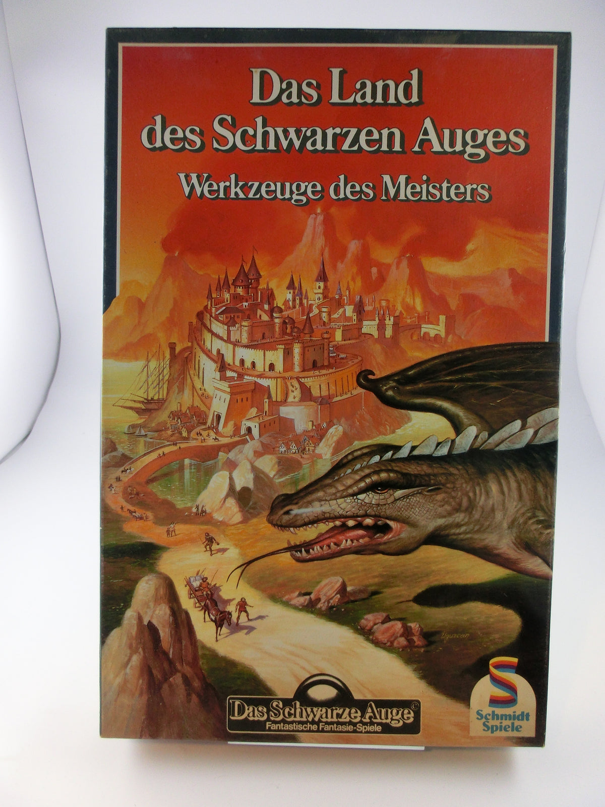 DSA Das Land des Schwarzen Auges. Werkzeuge d. Meisters -Box Schmidt Spiele 1990