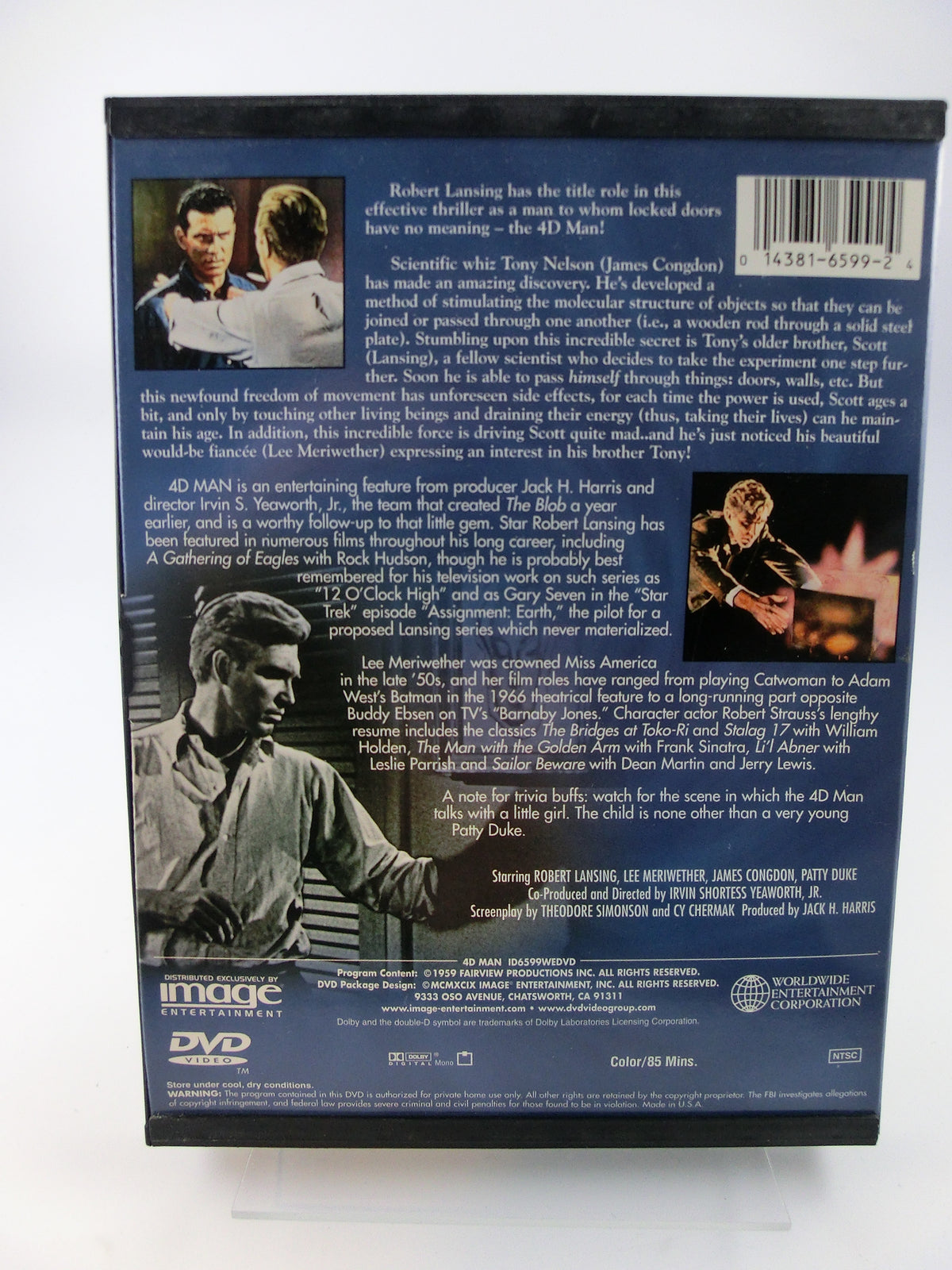 4D-Man U.S. DVD