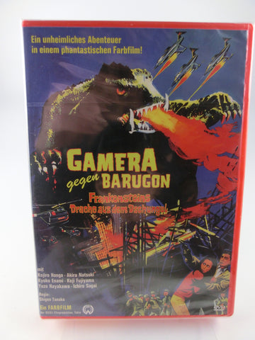 Gamera gegen Barugon DVD mit Postkarten