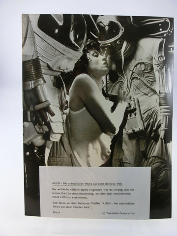Alien Pressefoto Bild 4 ,  24 x 18 cm, deutsch - Sigourney Weaver
