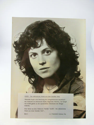 Alien Pressefoto Bild 5,  24 x 18 cm, deutsch -Sigourney Weaver