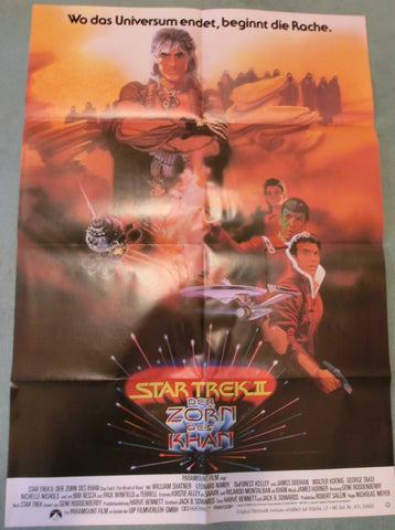 Star Trek II Der Zorn des Khan Plakat A1